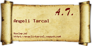 Angeli Tarcal névjegykártya